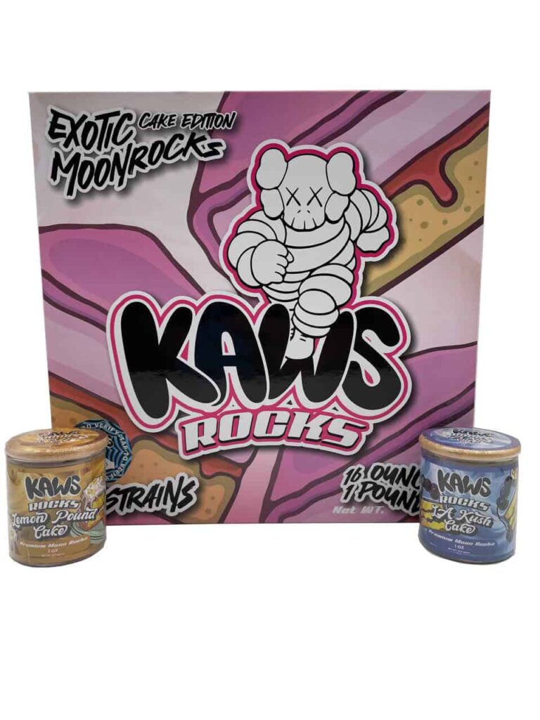 KAWS CAKE MOONROCKS